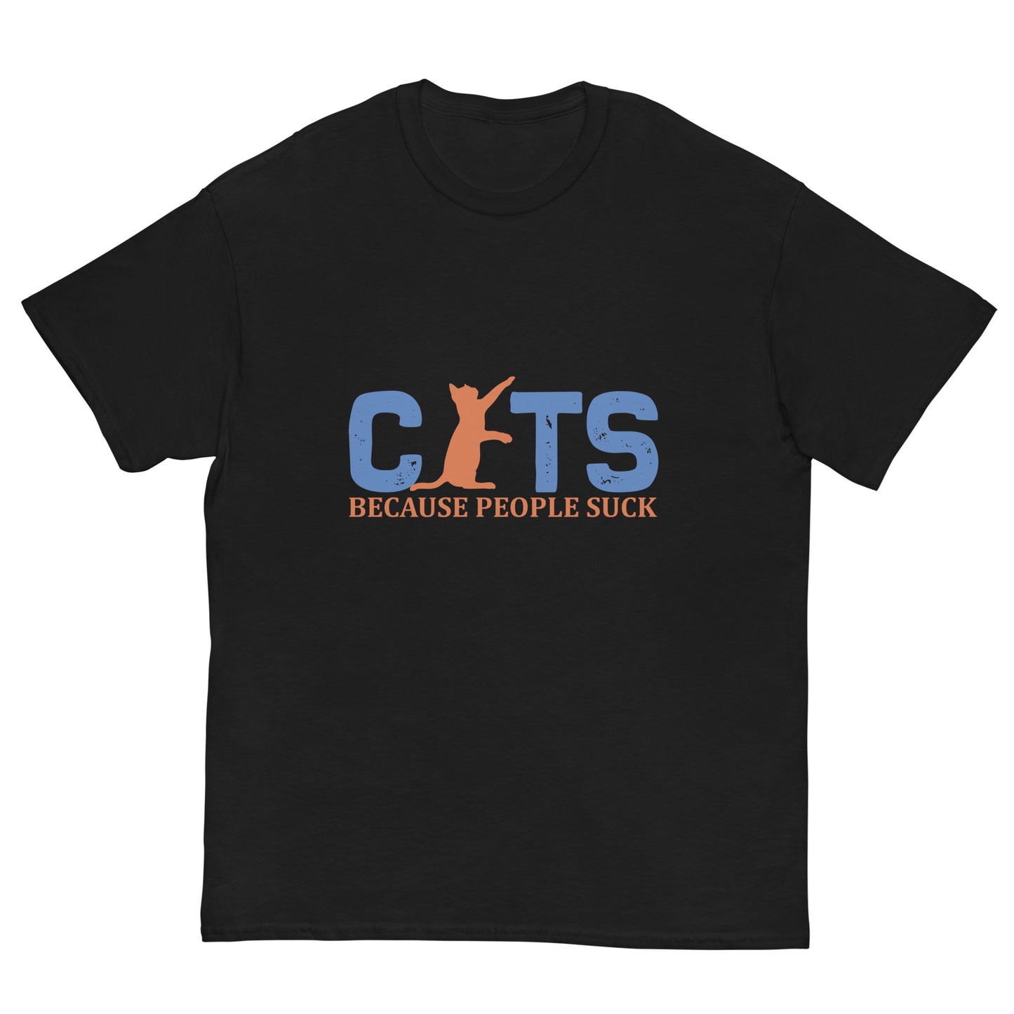 Cats, Because People Suck, Men's classic tee