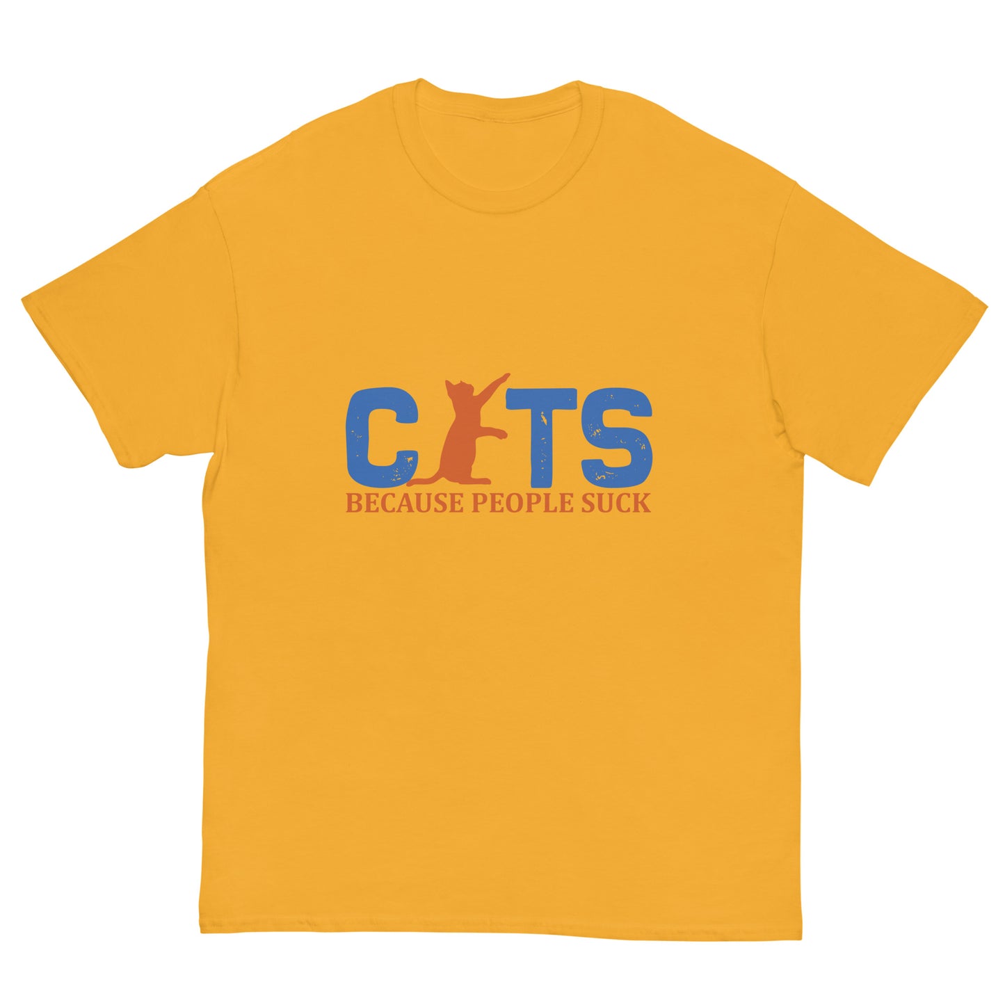 Cats, Because People Suck, Men's classic tee