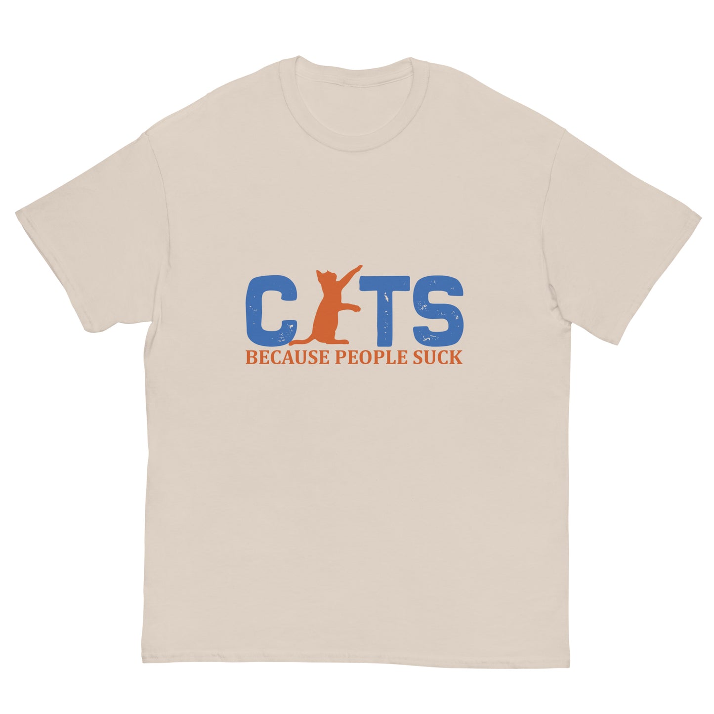 Cats, Because People Suck, Men's classic tee