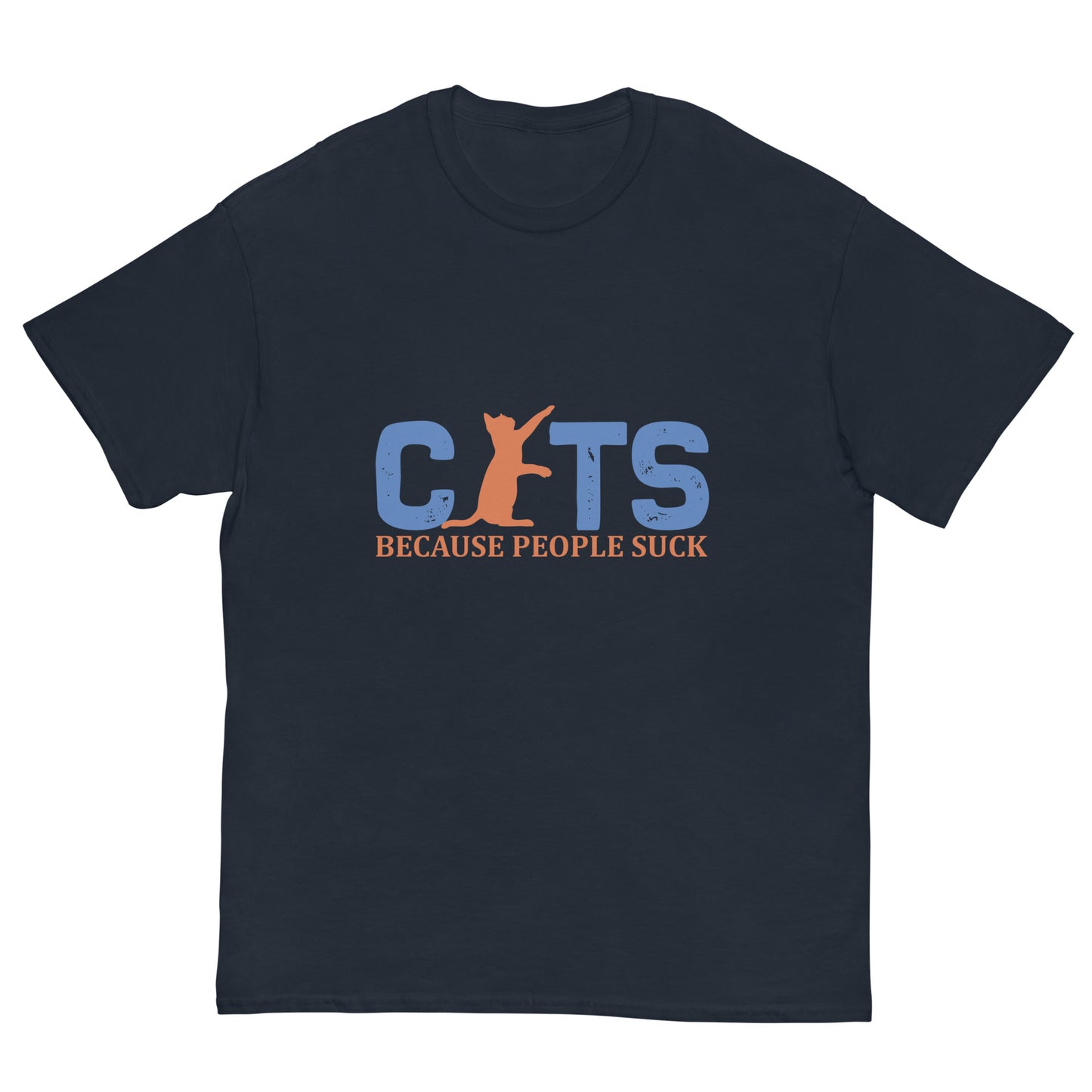 Cats, Because People Suck, Men's classic tee