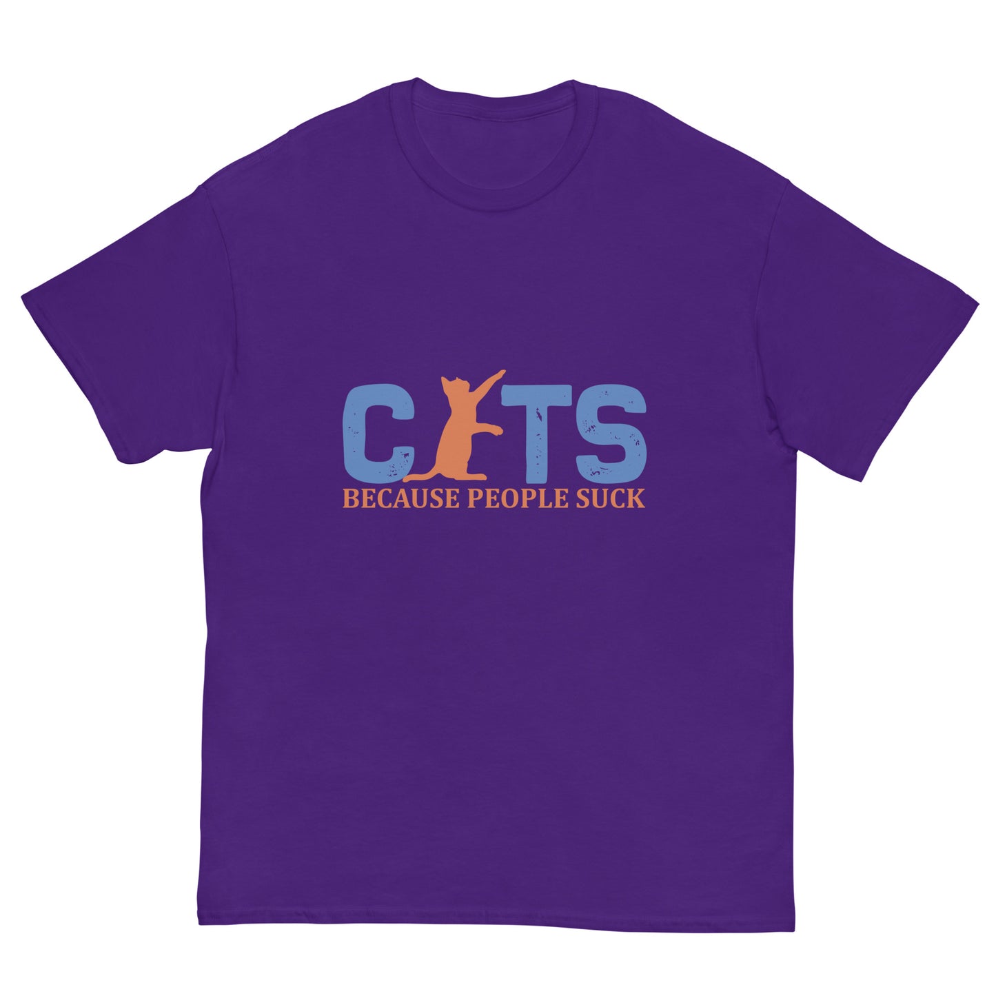 Cats, Because People Suck, Men's classic tee