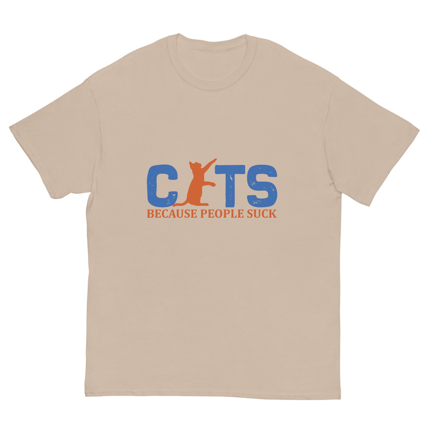 Cats, Because People Suck, Men's classic tee