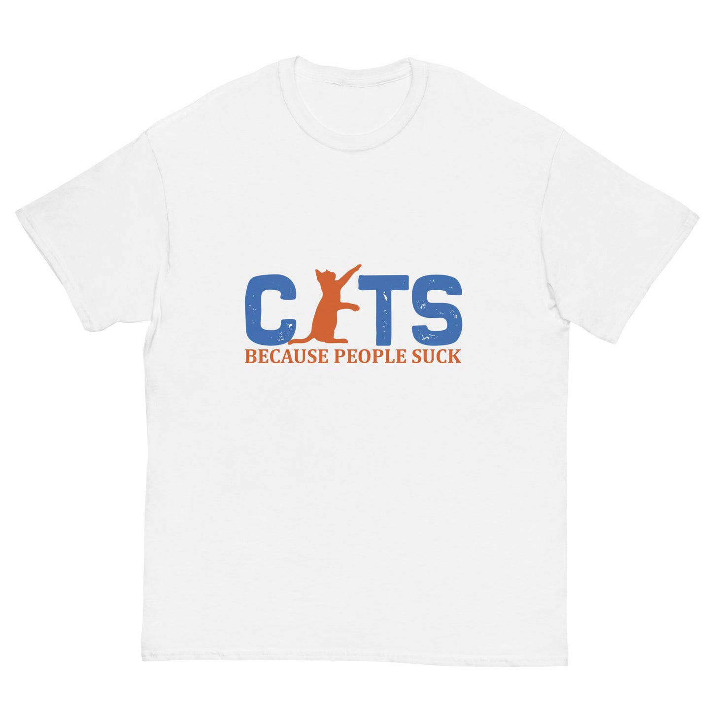 Cats, Because People Suck, Men's classic tee