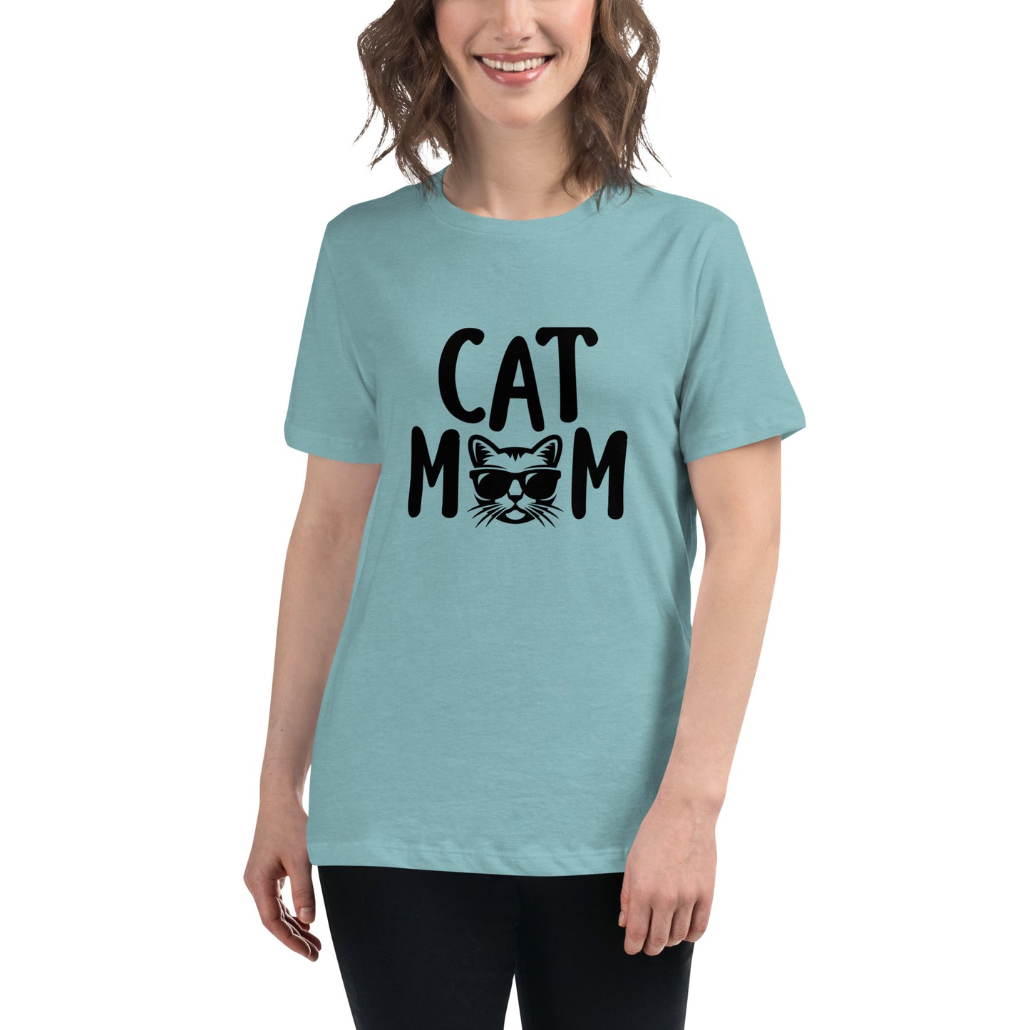 Cat Mom Women's Relaxed T-Shirt