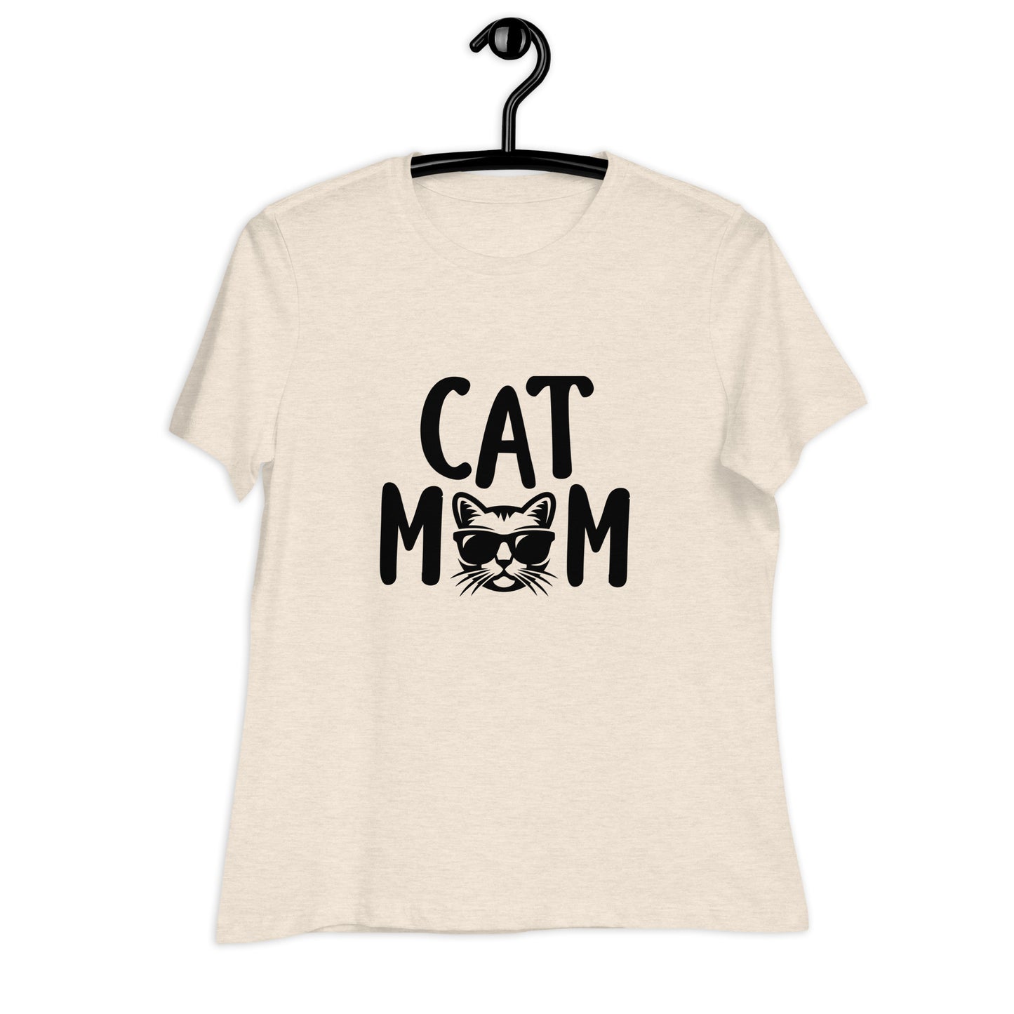 Cat Mom Women's Relaxed T-Shirt