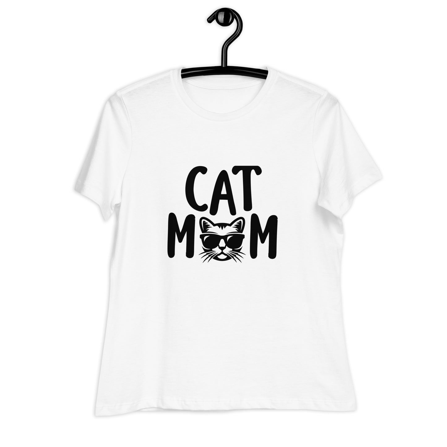 Cat Mom Women's Relaxed T-Shirt